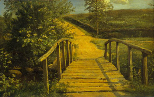 Bridge over a Stream in Assens on Funen